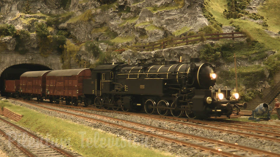 Locomotiva a vapore e treni a vapore (modellismo ferroviario)