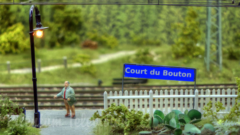Modellismo ferroviario svizzero: Plastico HO “Court du Bouton” di Rob de Vleeschhouwer e Wim Wijnhoud